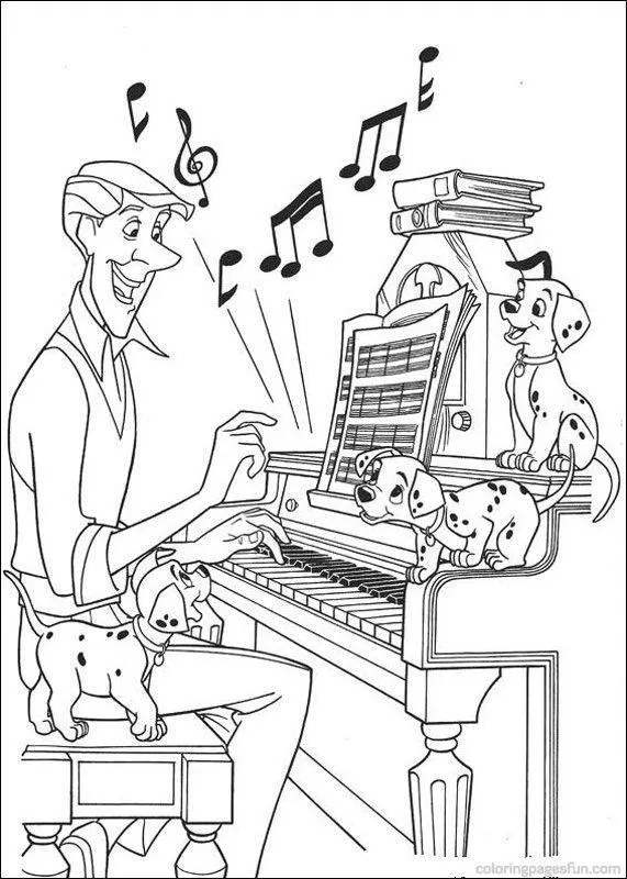 101 Dalmatians Coloring Pages – 008