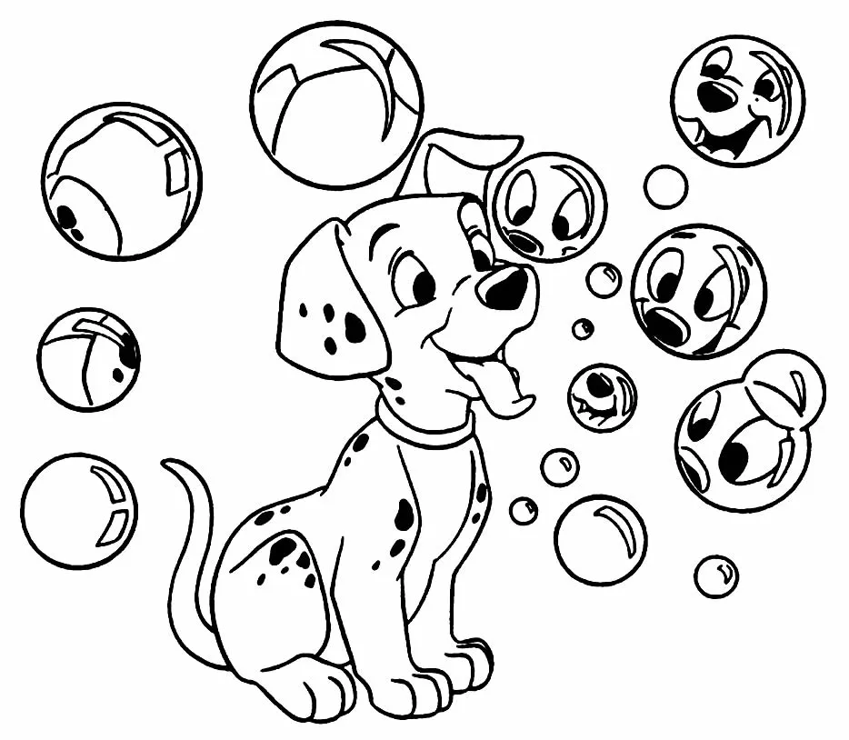 101 Dalmatians Coloring Pages – 020