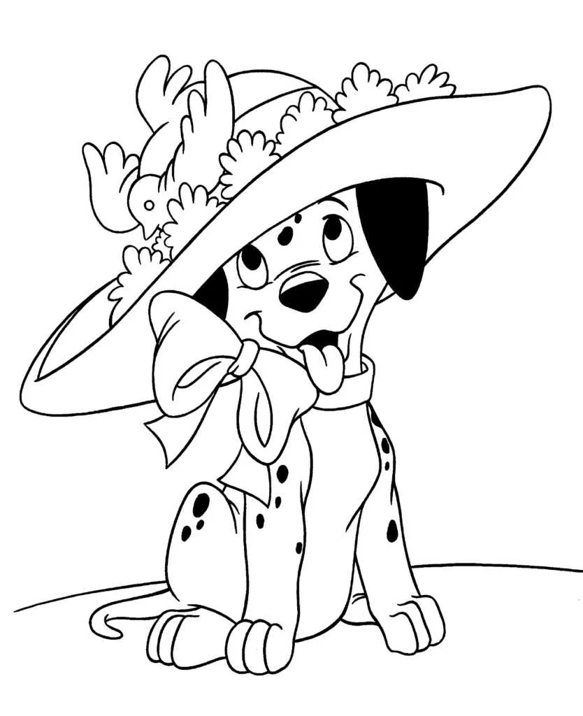 101 Dalmatians Coloring Pages – 021