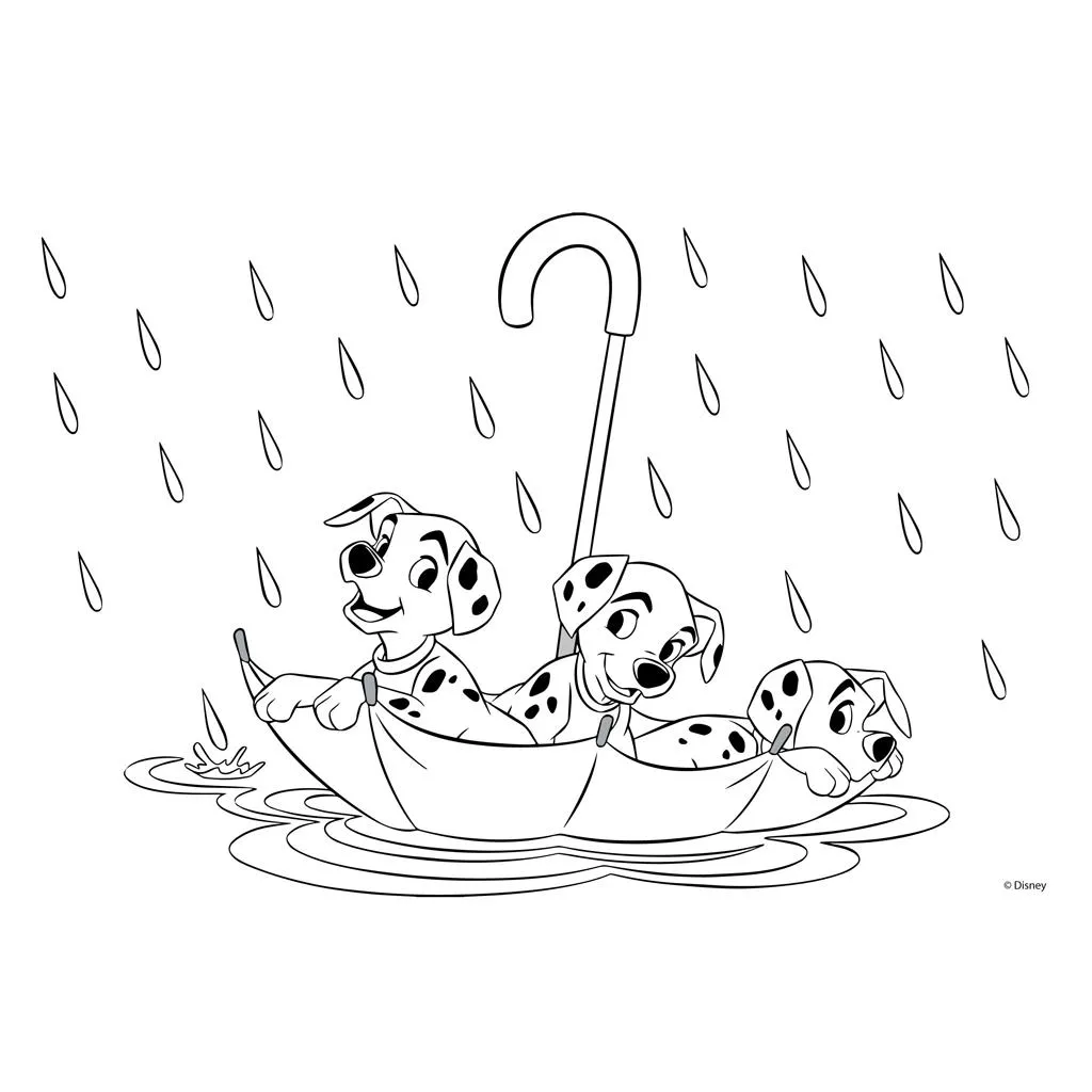 101 Dalmatians Coloring Pages – 026