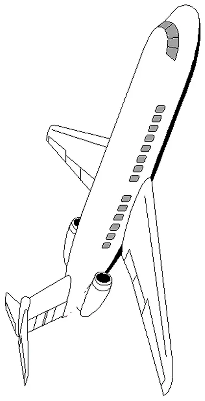 Airplanes Coloring Pages – 003