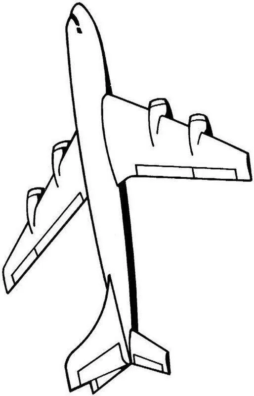 Airplanes Coloring Pages – 016