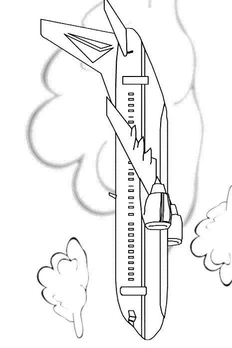 Airplanes Coloring Pages – 026