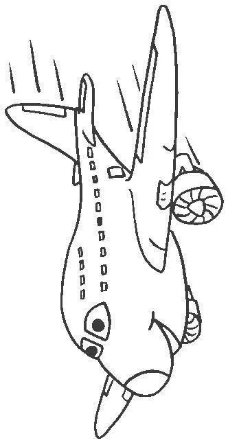 Airplanes Coloring Pages – 027