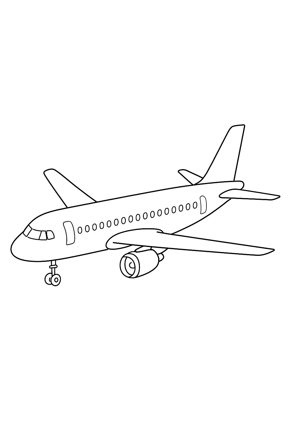 Airplanes Coloring Pages – 040