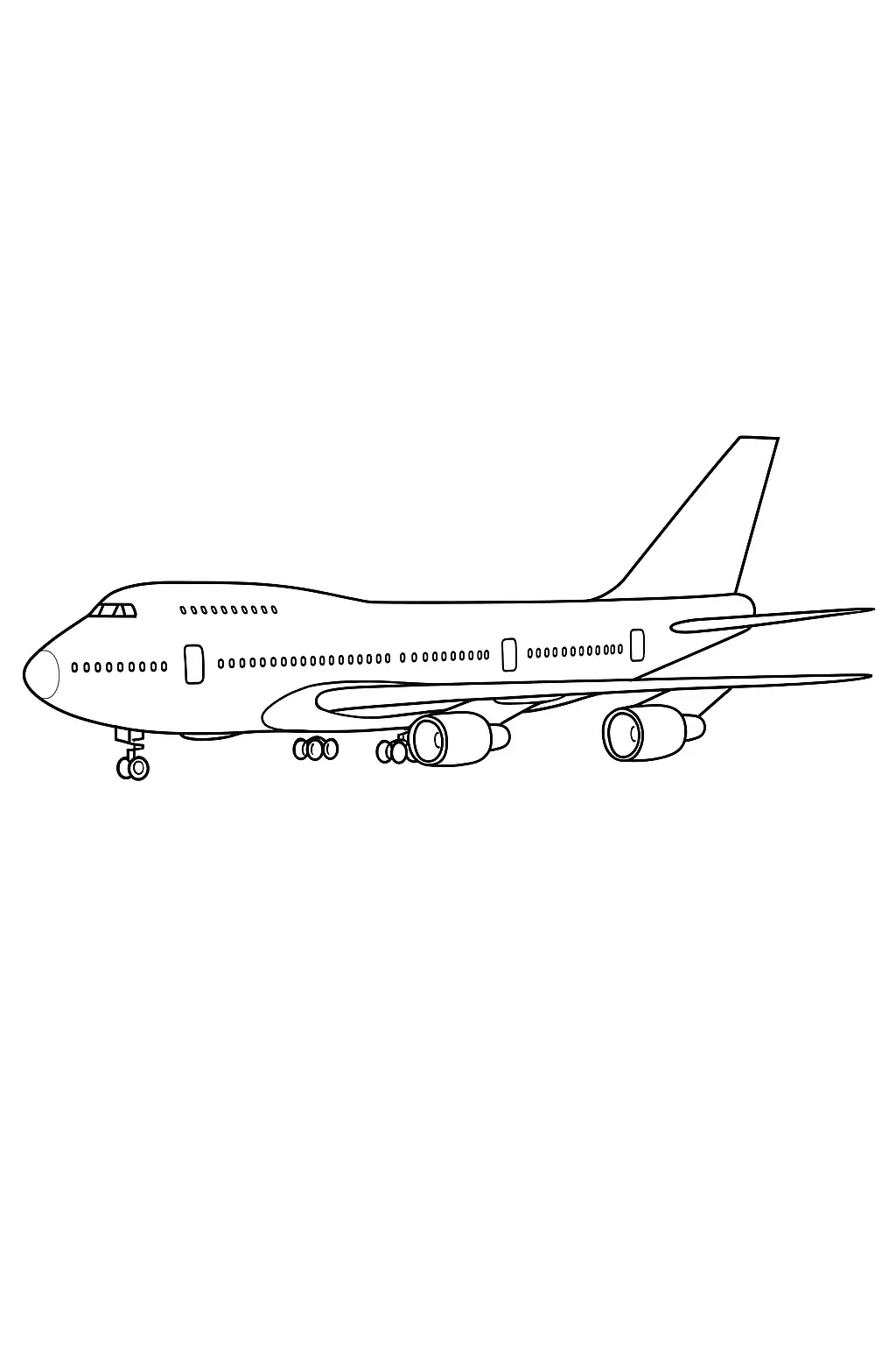 Airplanes Coloring Pages – 042