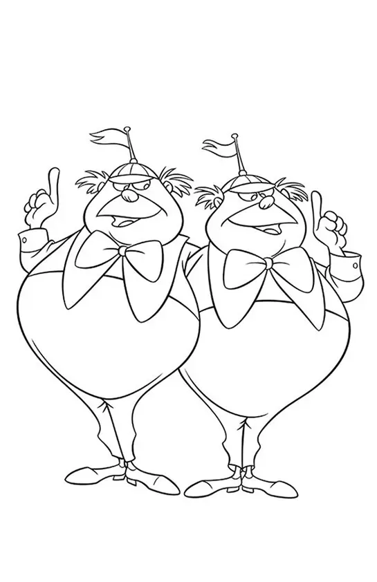 Alice in Wonderland Coloring Pages – 010