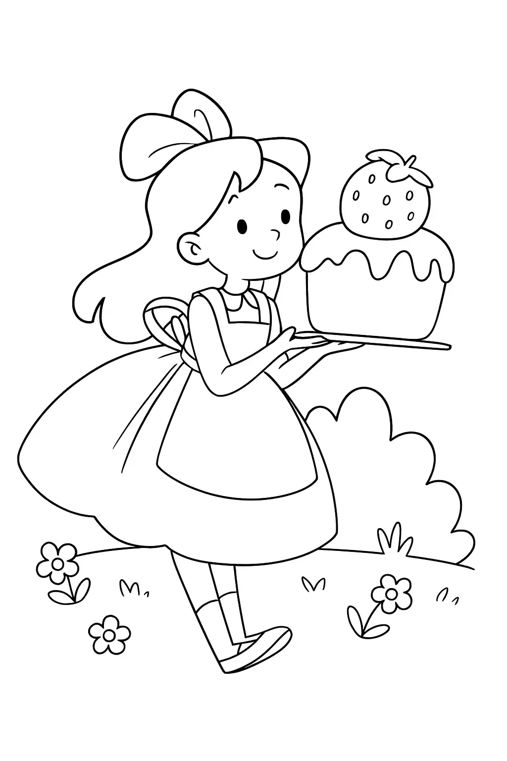 Alice in Wonderland Coloring Pages – 023