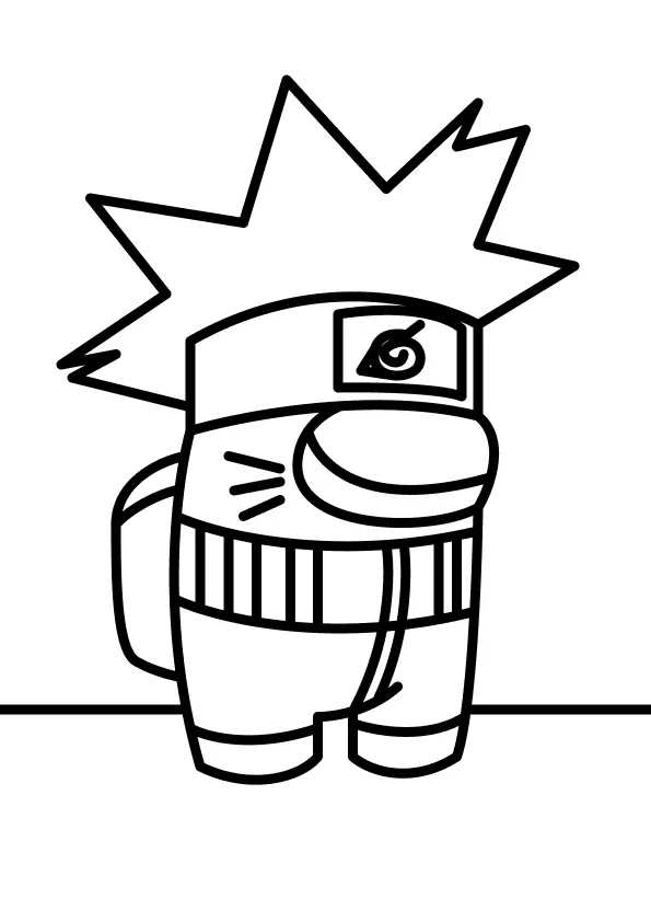 Among Us Coloring Pages – 005