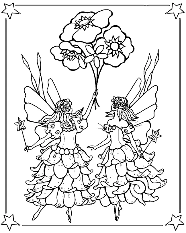 Angels Coloring Pages – 003