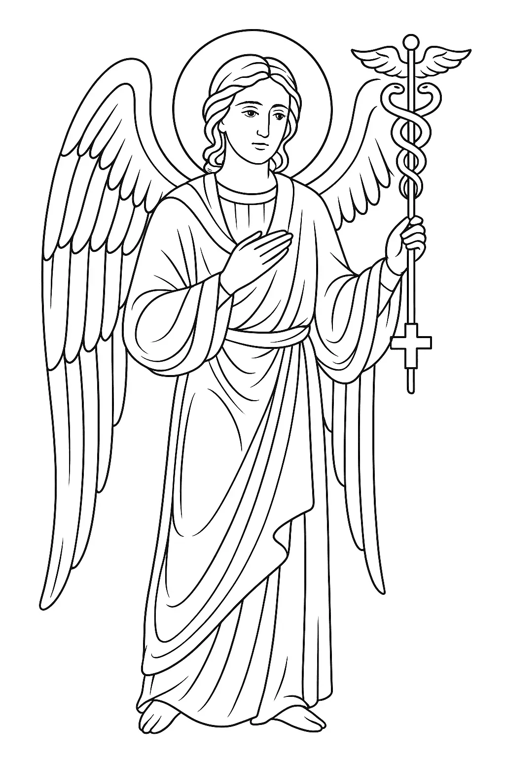 Angels Coloring Pages – 060