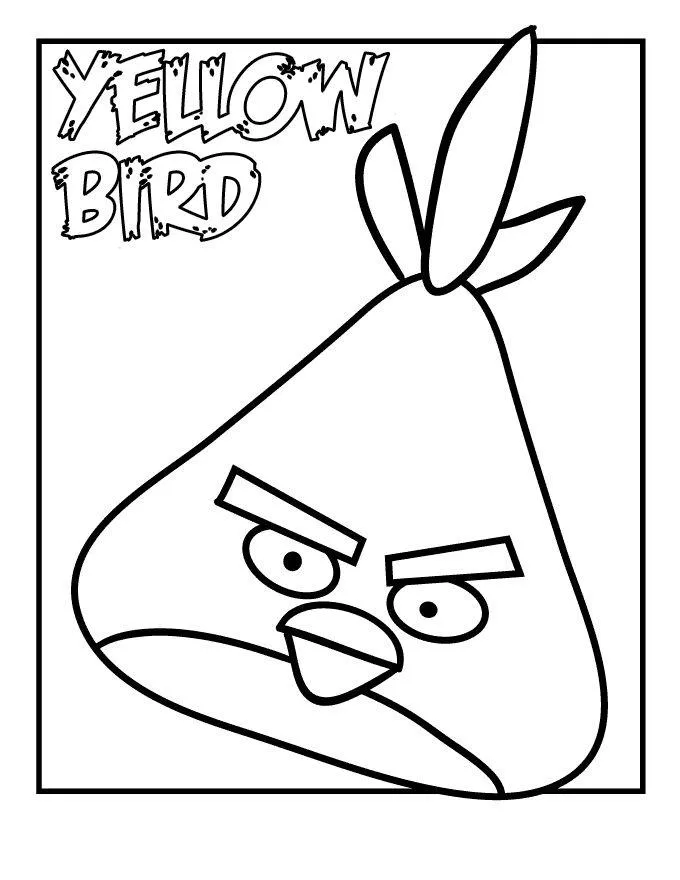 Angry Birds Coloring Pages – 006