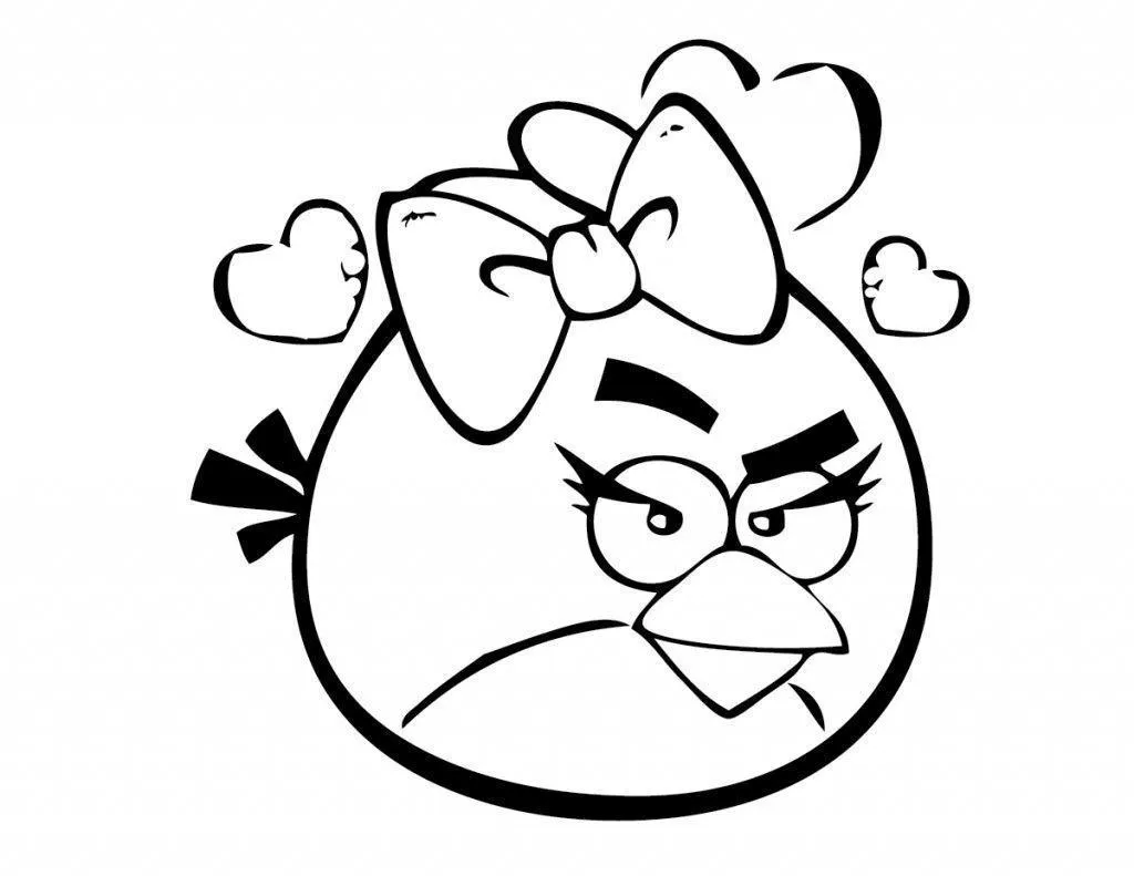 Angry Birds Coloring Pages – 014