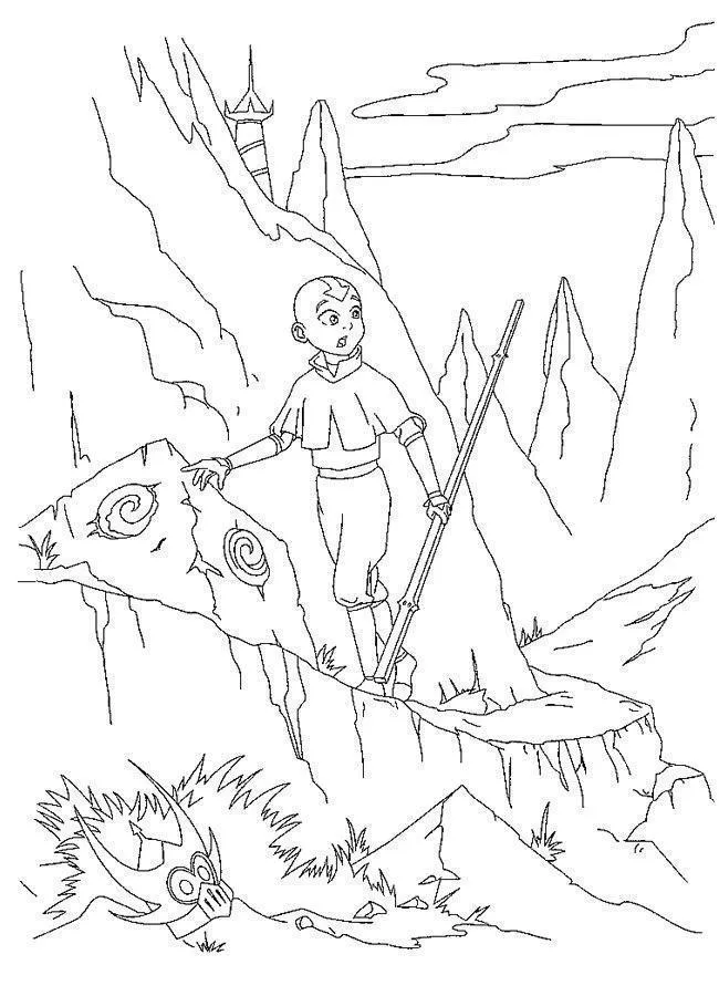 Anime Coloring Pages – 011