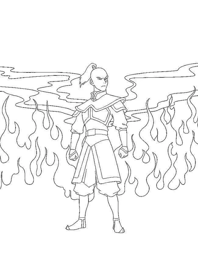 Anime Coloring Pages – 013