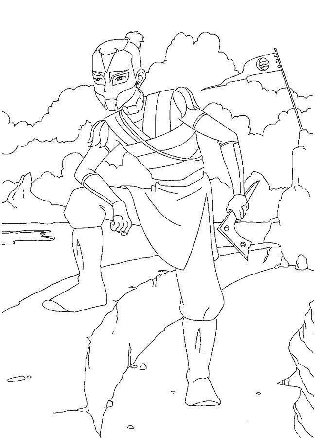 Anime Coloring Pages – 018