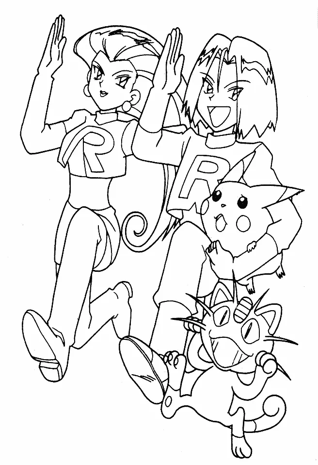 Anime Coloring Pages – 054