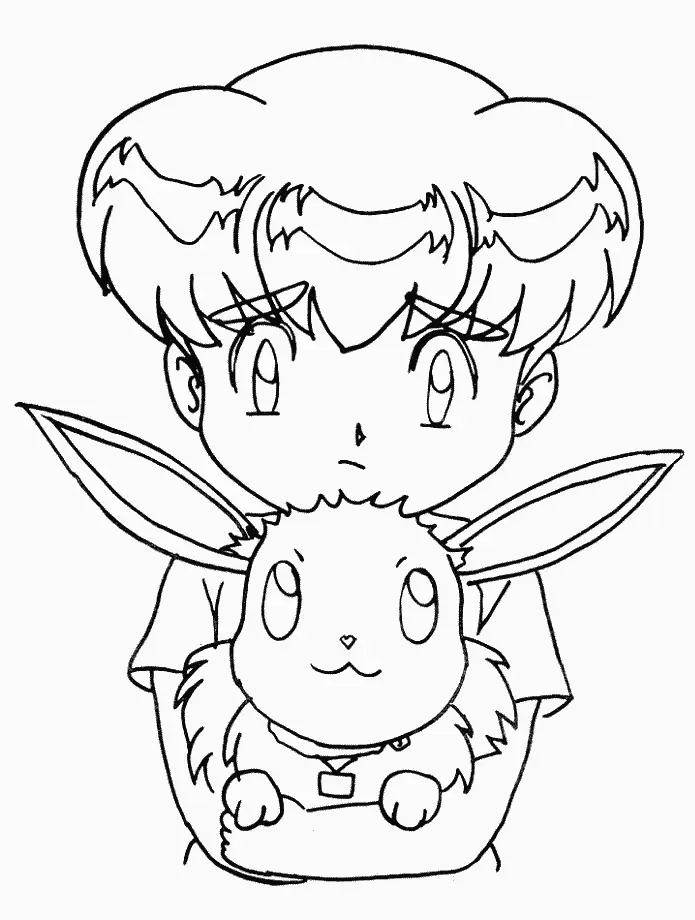 Anime Coloring Pages – 057