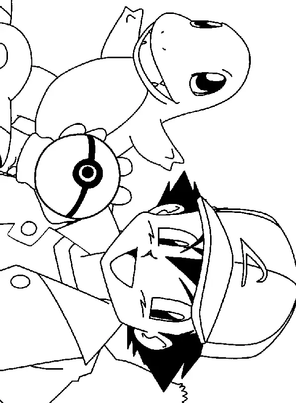 Anime Coloring Pages – 068