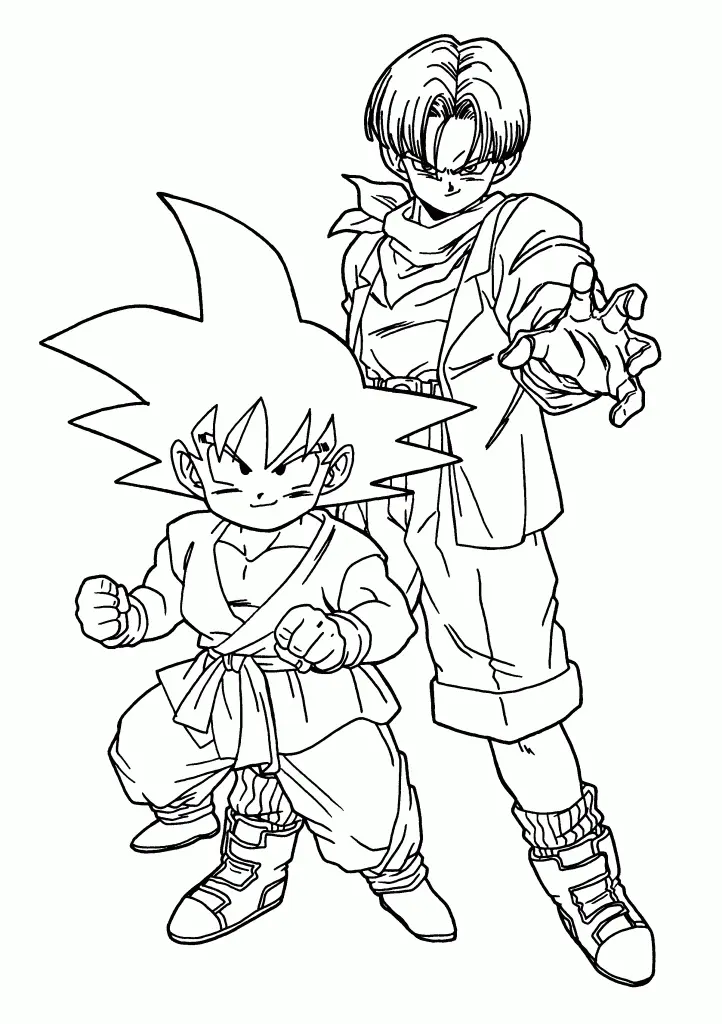 Anime Coloring Pages – 076