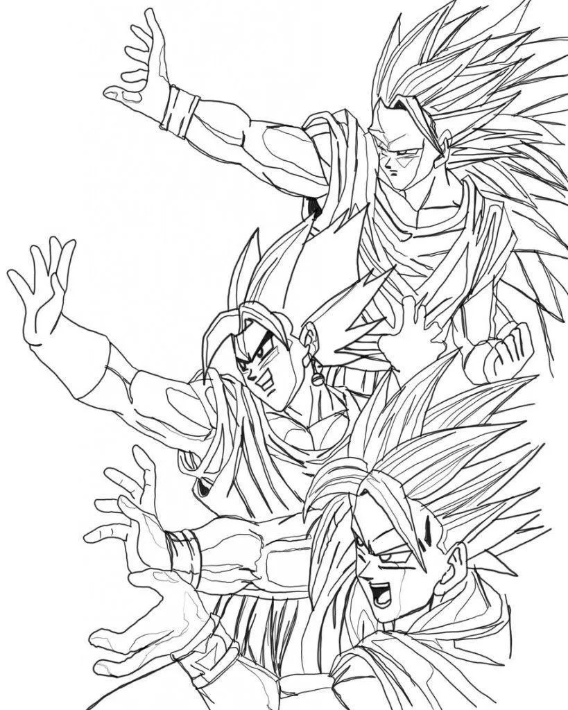 Anime Coloring Pages – 095