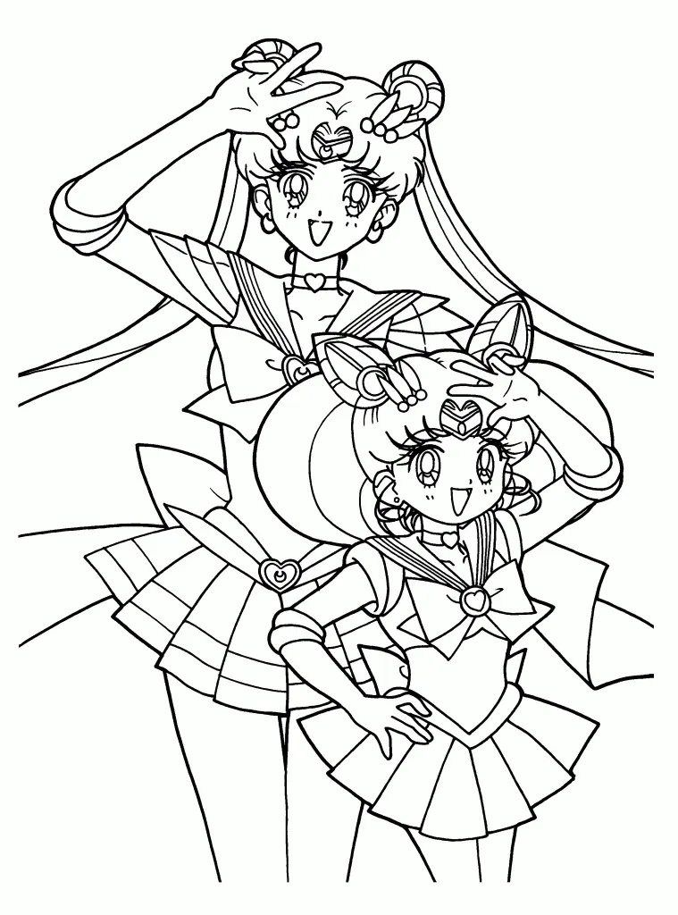 Anime Coloring Pages – 142