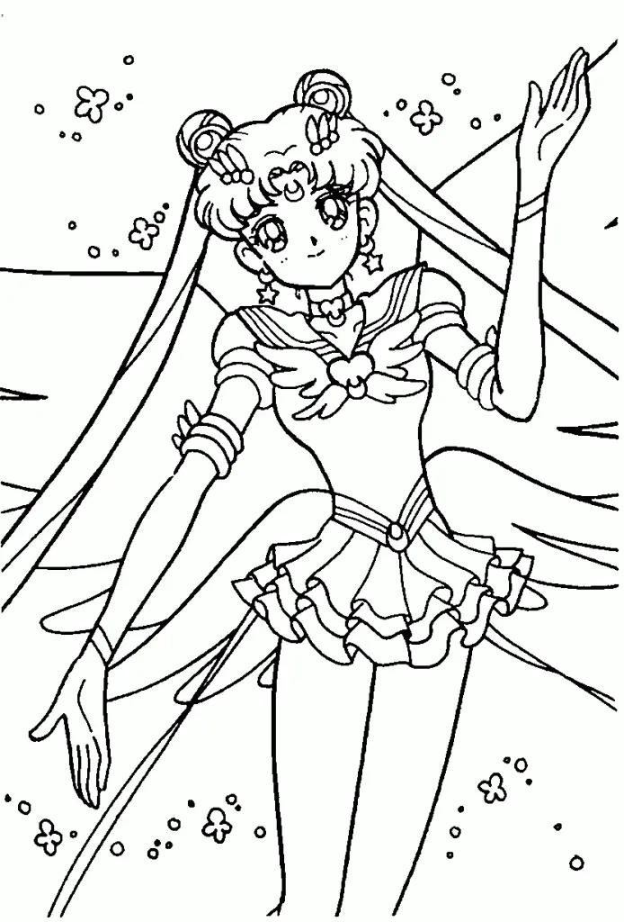Anime Coloring Pages – 146