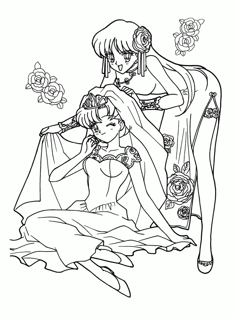 Anime Coloring Pages – 147