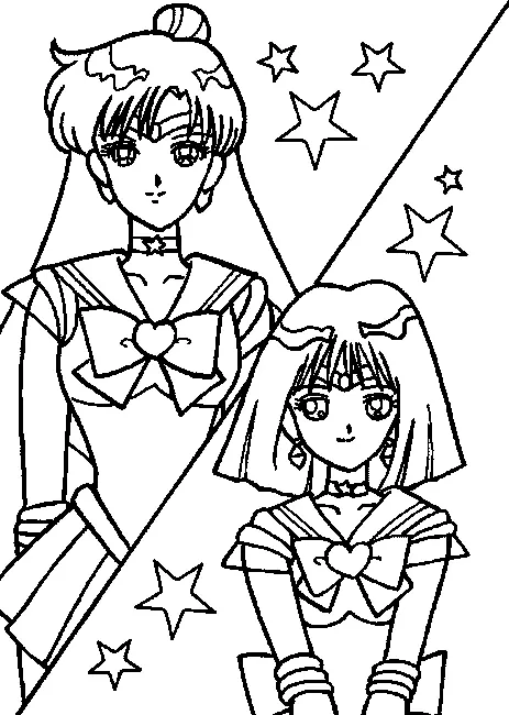 Anime Coloring Pages – 149