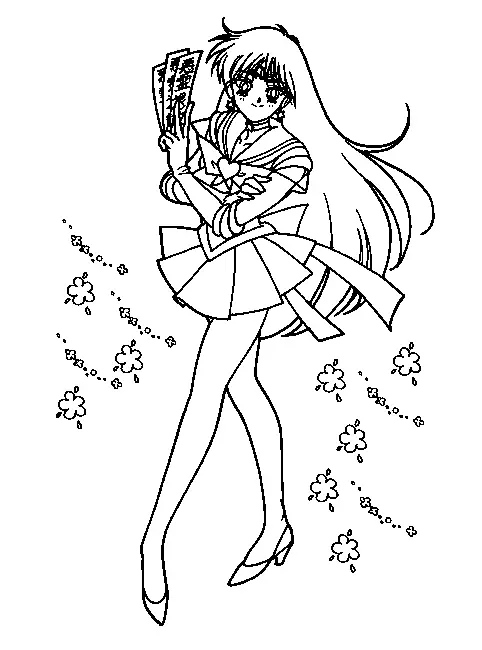 Anime Coloring Pages – 150
