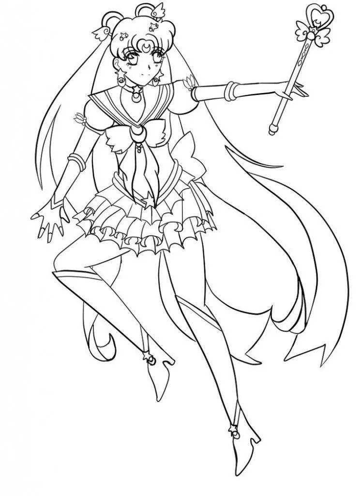 Anime Coloring Pages – 151