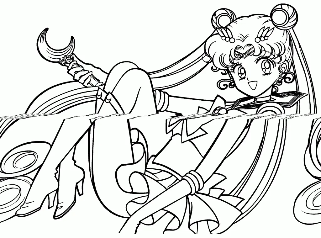 Anime Coloring Pages – 153