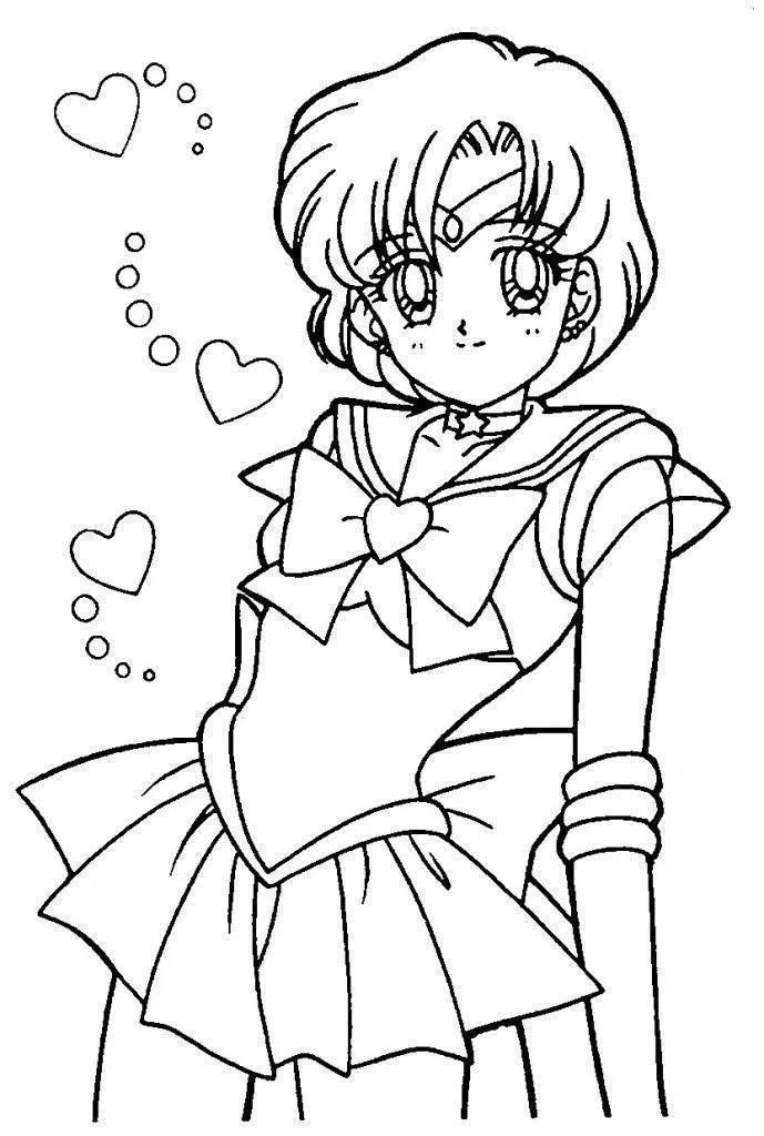 Anime Coloring Pages – 156