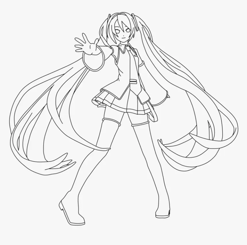 Anime Coloring Pages – 170