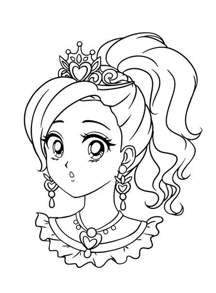 Anime Coloring Pages – 190