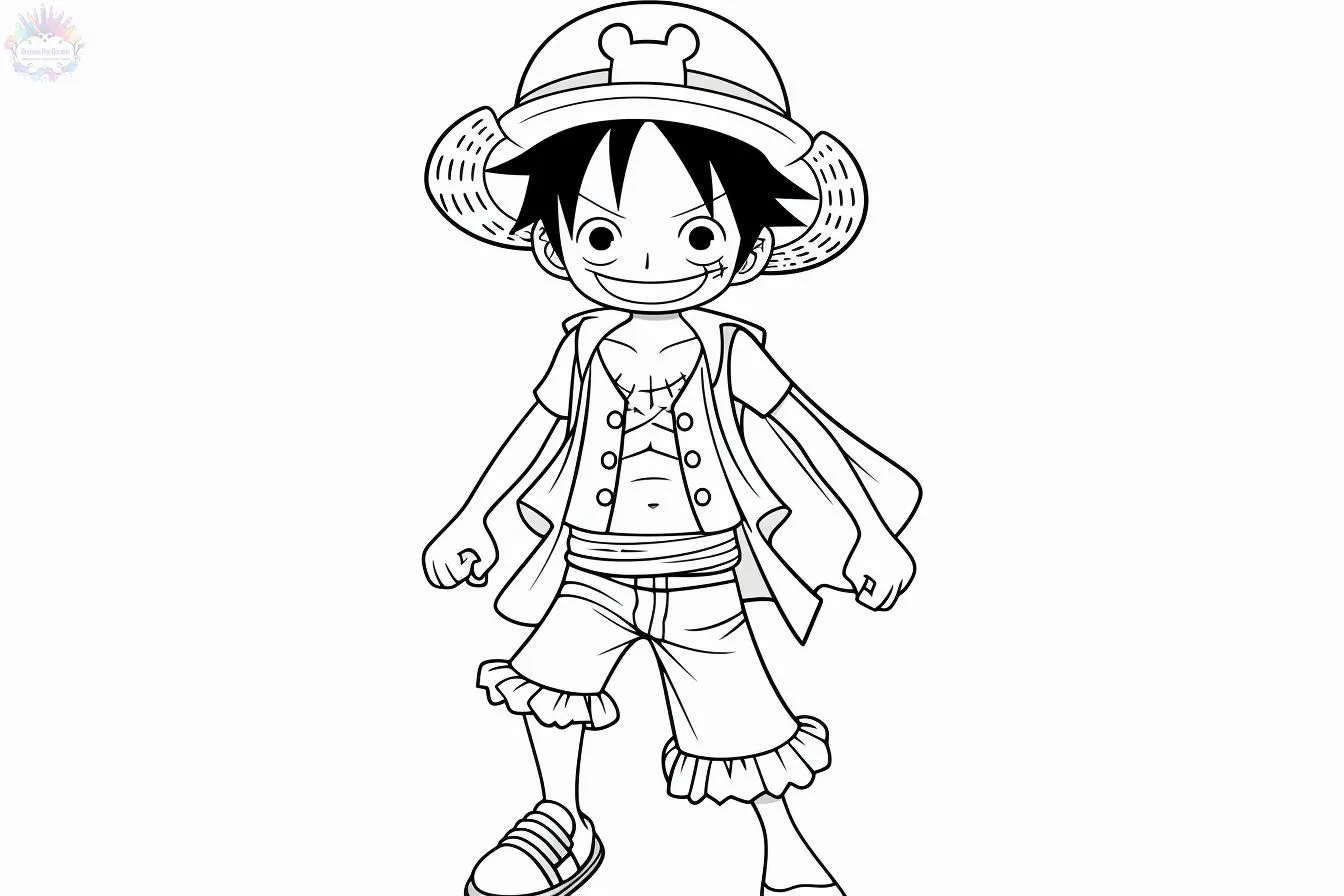 Anime Coloring Pages – 198