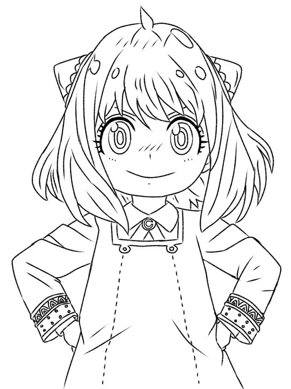 Anime Coloring Pages – 244
