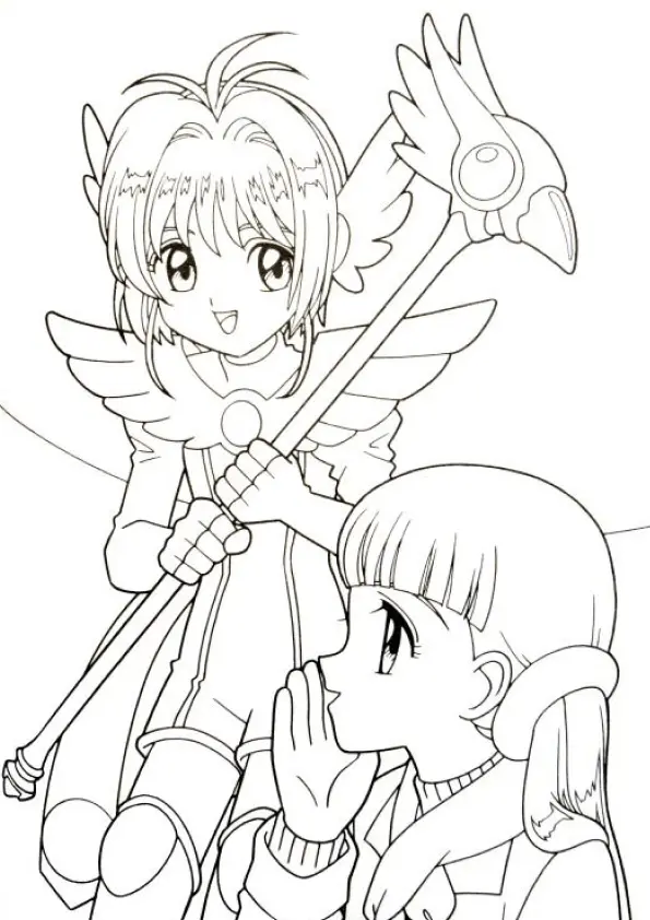 Anime Coloring Pages – 263