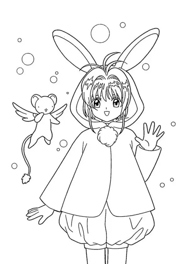 Anime Coloring Pages – 267