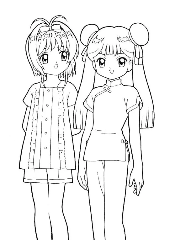 Anime Coloring Pages – 269