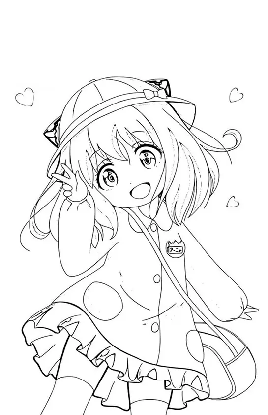 Anime Coloring Pages – 274