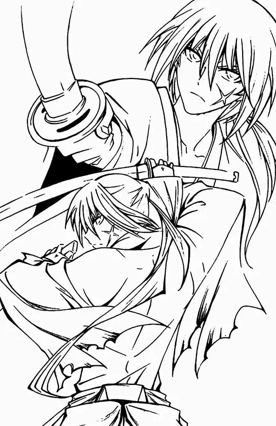 Anime Coloring Pages – 276