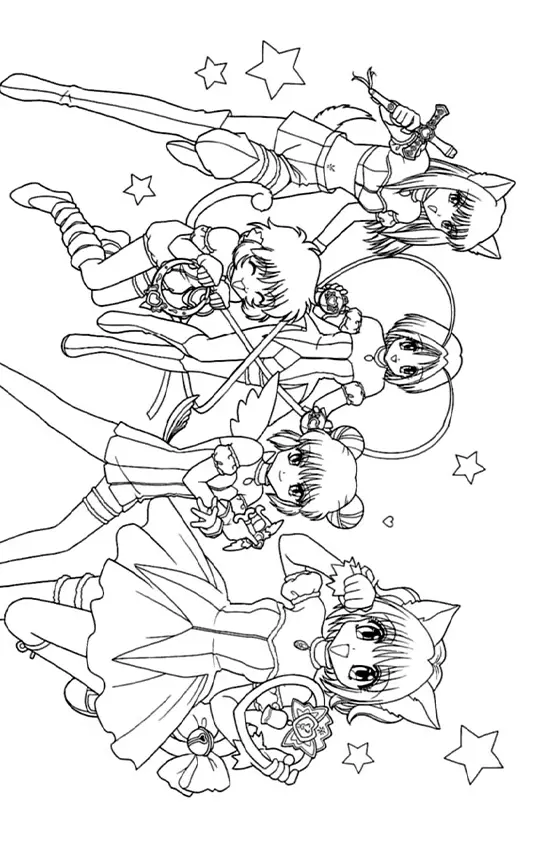 Anime Coloring Pages – 277