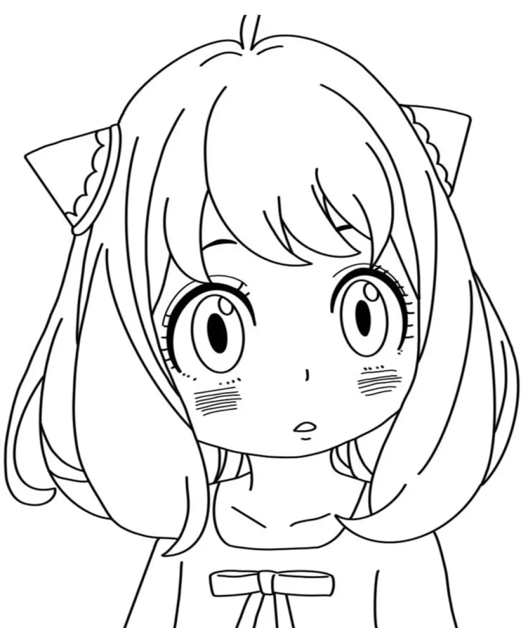 Anya Coloring Pages – 012