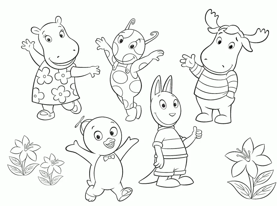 Backyardigans Coloring Pages – 004