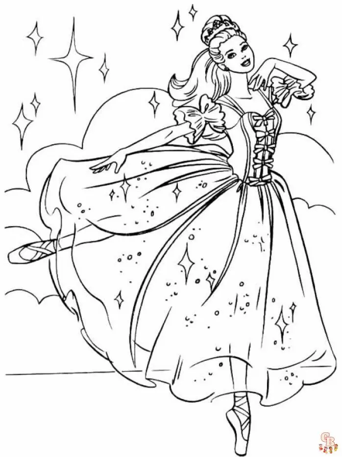 Ballerina Coloring Pages – 007