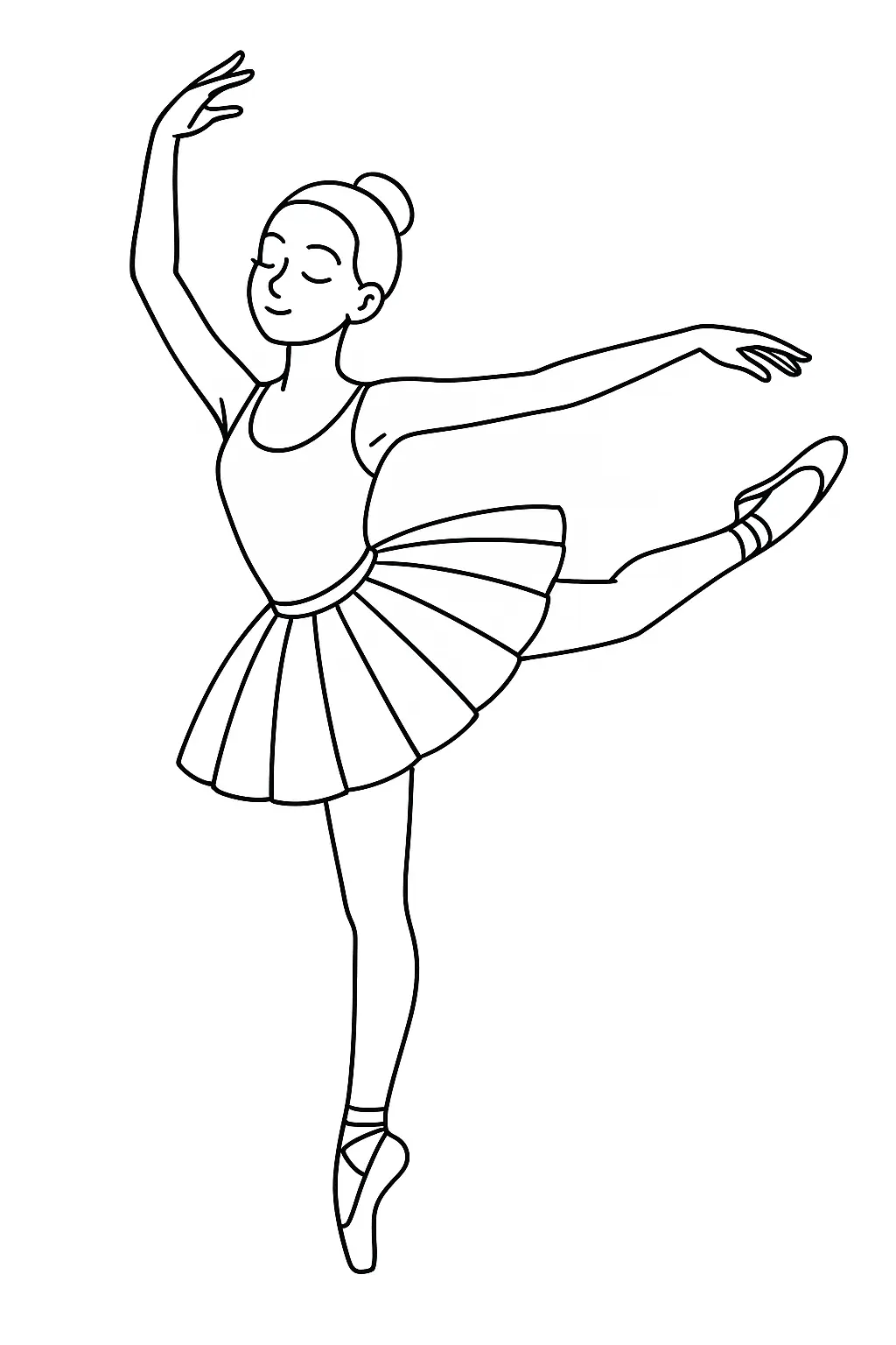Ballerina Coloring Pages – 024