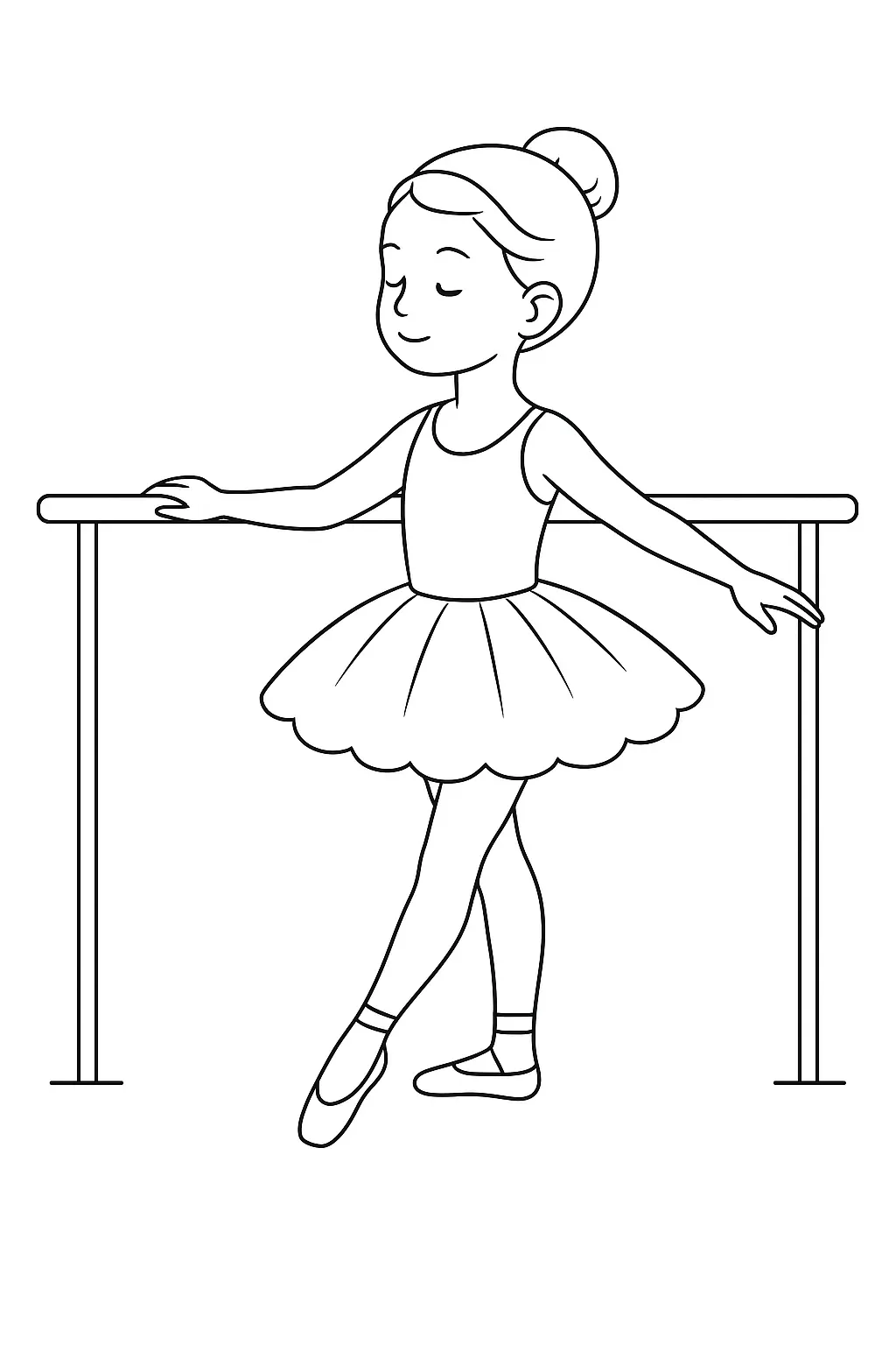 Ballerina Coloring Pages – 037