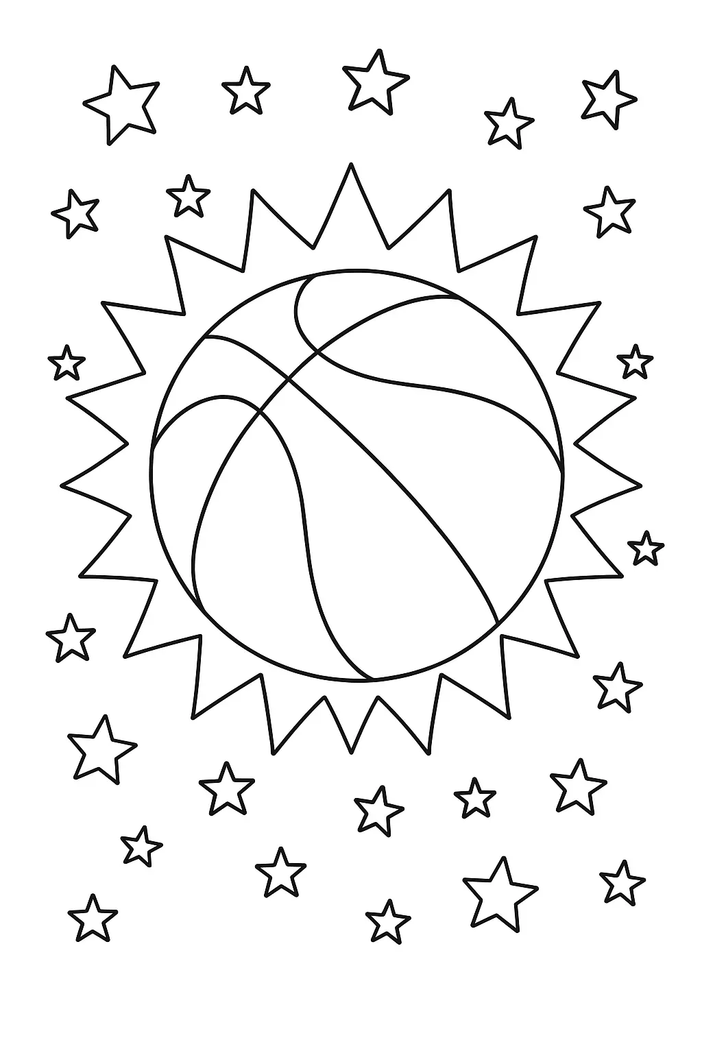 Balls Coloring Pages – 023
