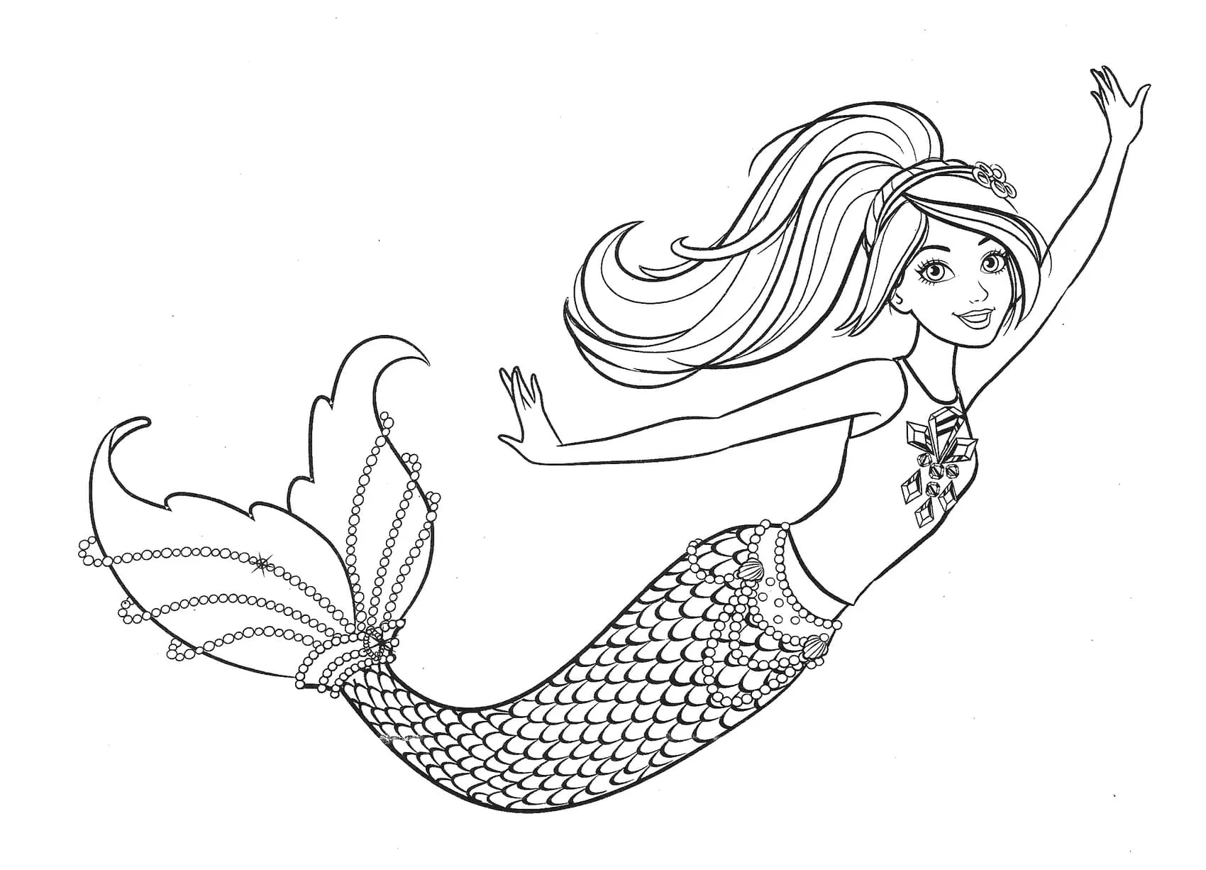 Barbie Coloring Pages – 016